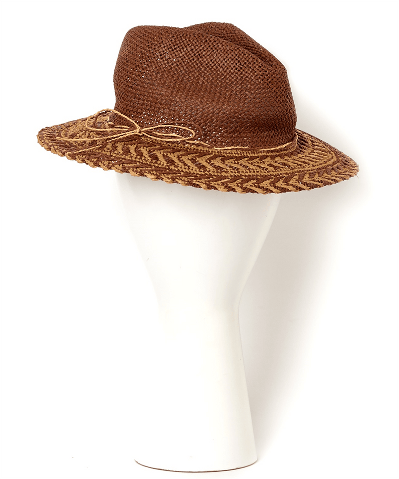 Echo Design Cuban Panama Hat (768010) Women's Clothing BROWN