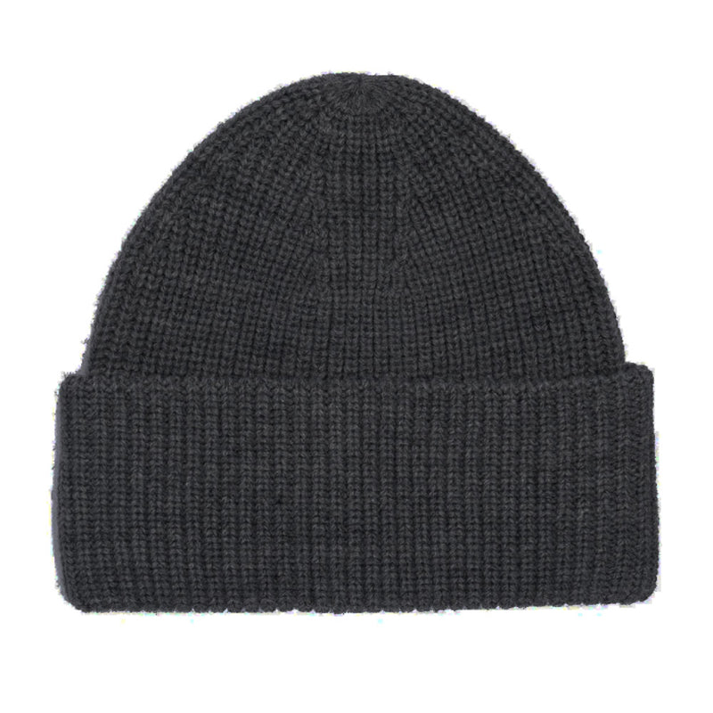 Echo Design Perfect Ribbed Beanie Women's Clothing charcoal