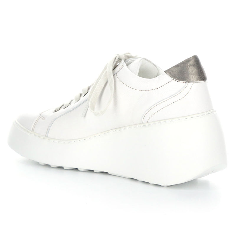 Fly London Dile 450 Women's Wedge Leather Sneaker | Simons Shoes