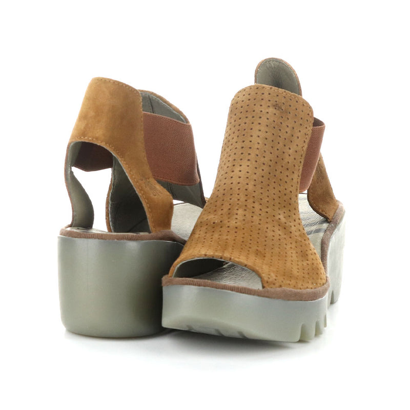 Fly London Biga412 Wedge Sandal Womens Shoes 