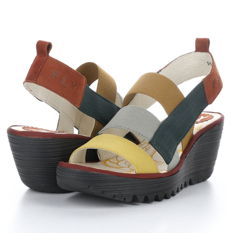 Fly London Yery Slingback Sandal (389) Womens Shoes 