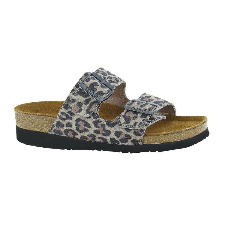 Naot Santa Barbara Sandal Womens Shoes EB6 Cheetah Suede