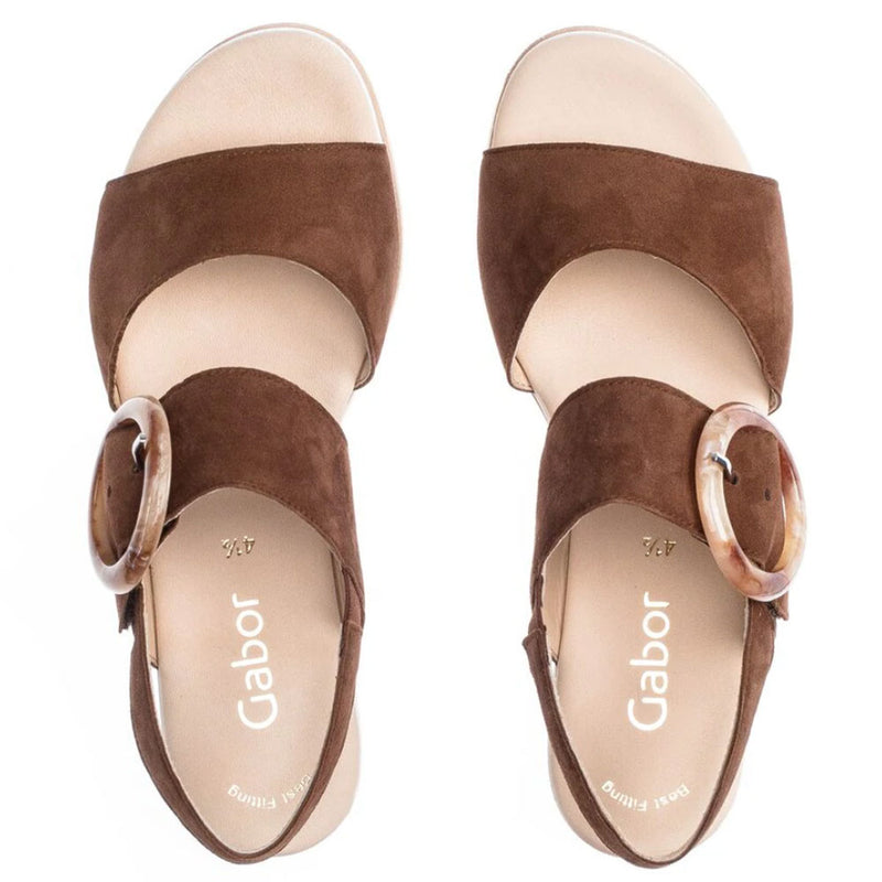 Gabor Color Block Sandal (84645) Womens Shoes 