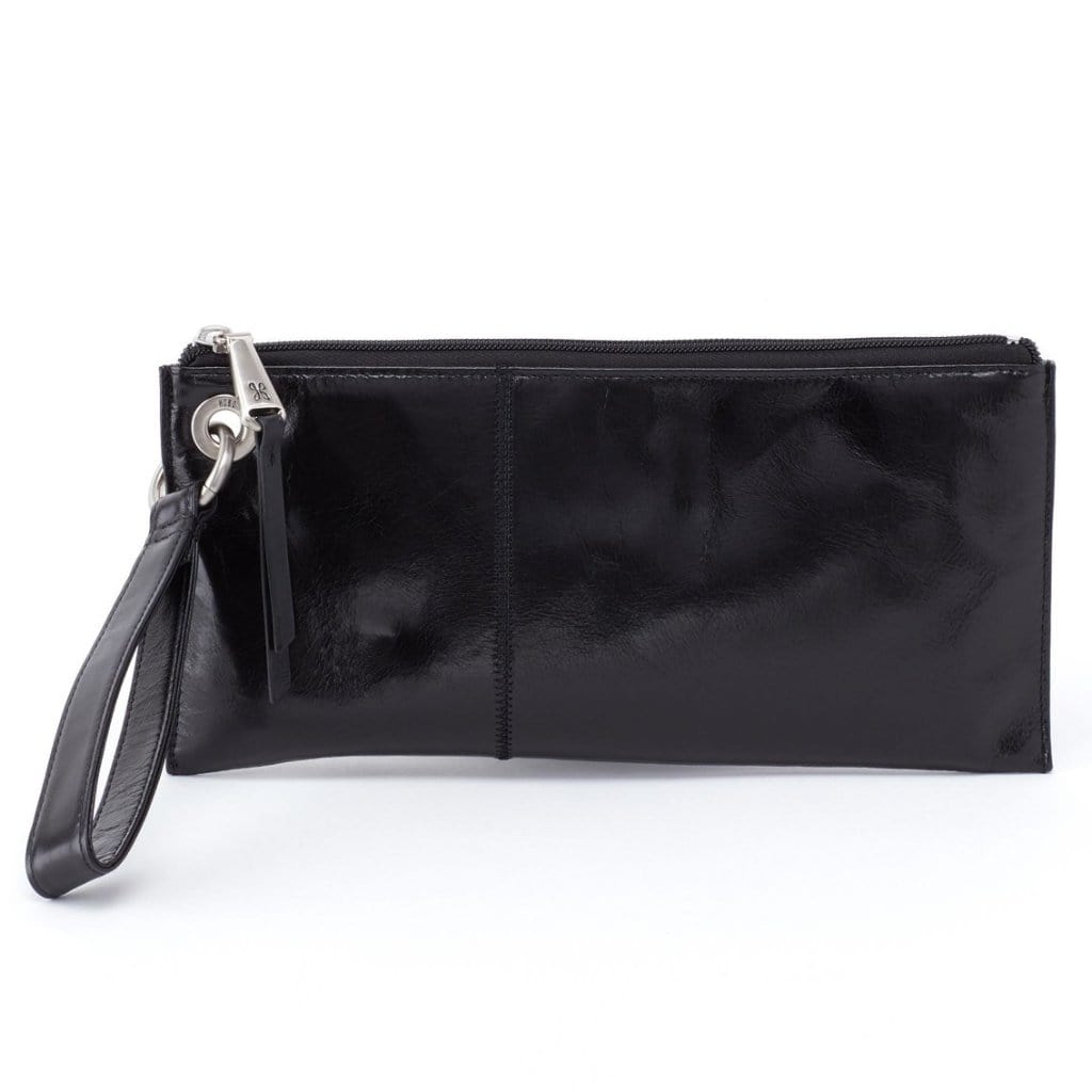 Hobo Vida Wristlet (VI-32185) Handbags Black