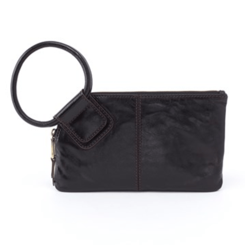 Hobo Sable Wristlet (VI-35036) Handbags Black