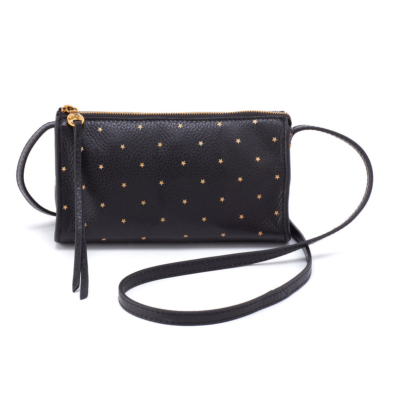 Hobo Jewel Crossbody (SR-82393) Handbags blk/goldstar