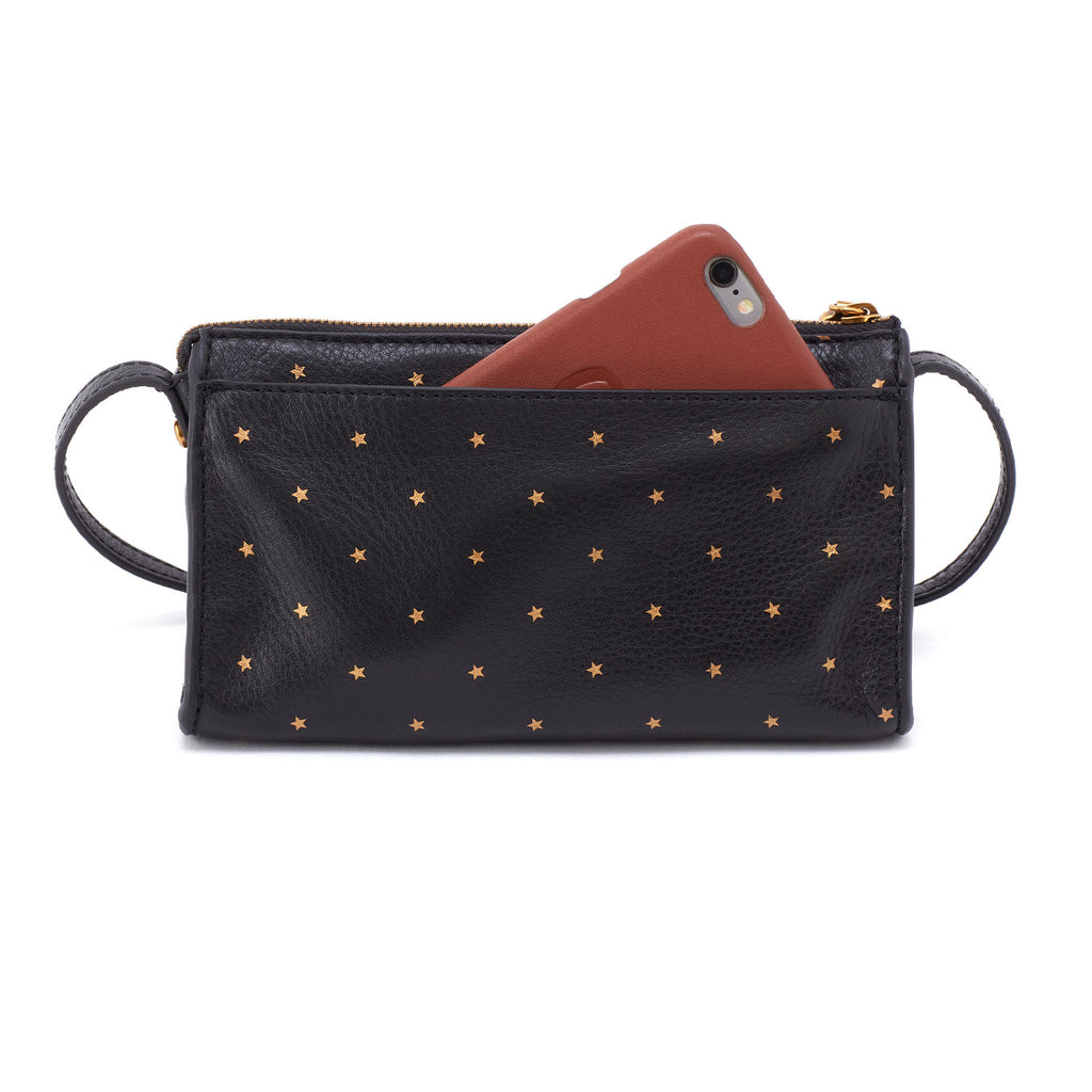 Hobo Jewel Crossbody (SR-82393) Handbags blk/goldstar