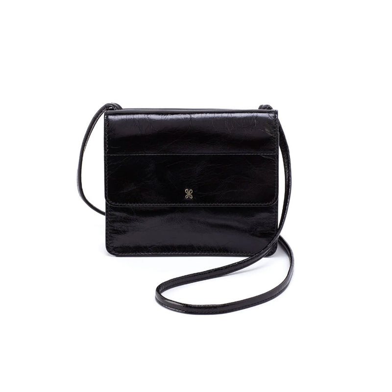Hobo Jill Crossbody Wallet (VI-32471) Handbags Black