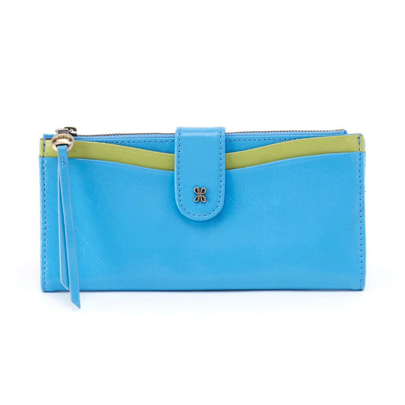 Hobo Max Continental Wallet Handbags tranquil blue