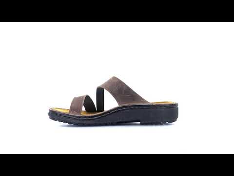 Naot Geneva Women's Leather Supportive Slide Sandal | Simons Shoes