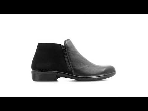 Naot Women's Helm Leather Anatomic Cork Footbed Bootie | Simons Shoes