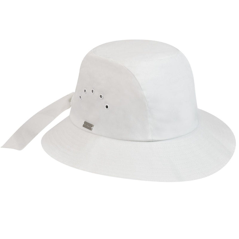 Betmar Knotted Cloche Women's Clothing White
