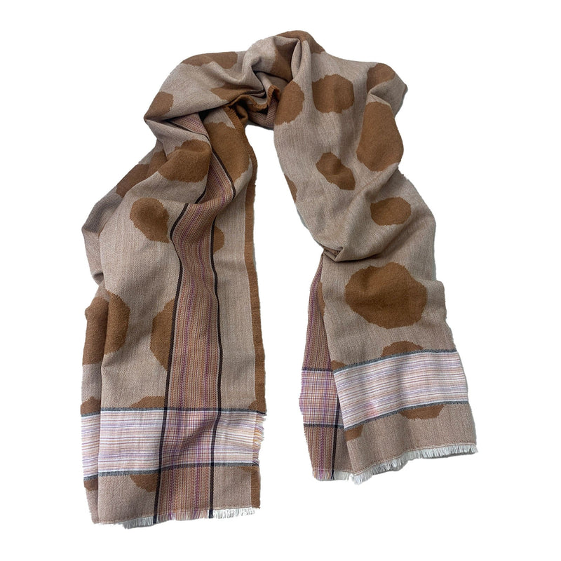 la collection Oversized Cow Print Scarf Women's Clothing 