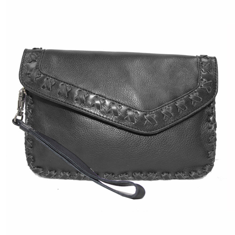 latico Marlin Wristlet Handbags Black