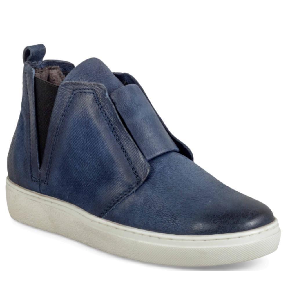 Miz Mooz Laurent Sneaker Bootie Womens Shoes Blue