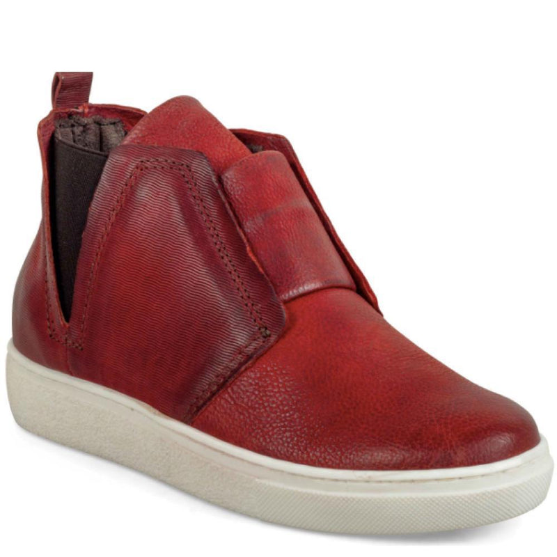 Miz Mooz Laurent Sneaker Bootie Womens Shoes Red