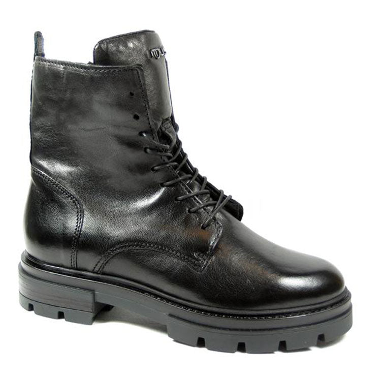 MJUS Ballow Combat Boot (M79258) Womens Shoes Black