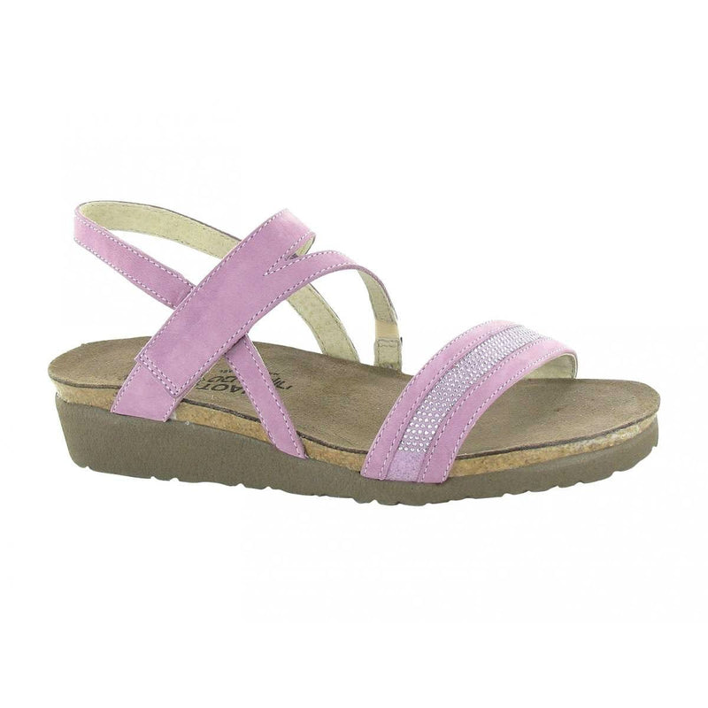 Naot Cameron Studded Sandal (7309) Womens Shoes Lilac Nubuck/Lilac w/ Gray Rivets