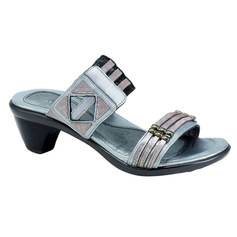 Naot Afrodita Sandal Womens Shoes Sterling Leather/Silver