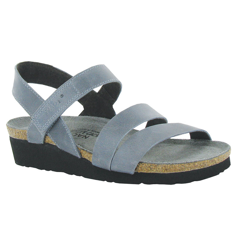 Naot Kayla Sandal (7806) Womens Shoes B98 Vintage Slate Lthr
