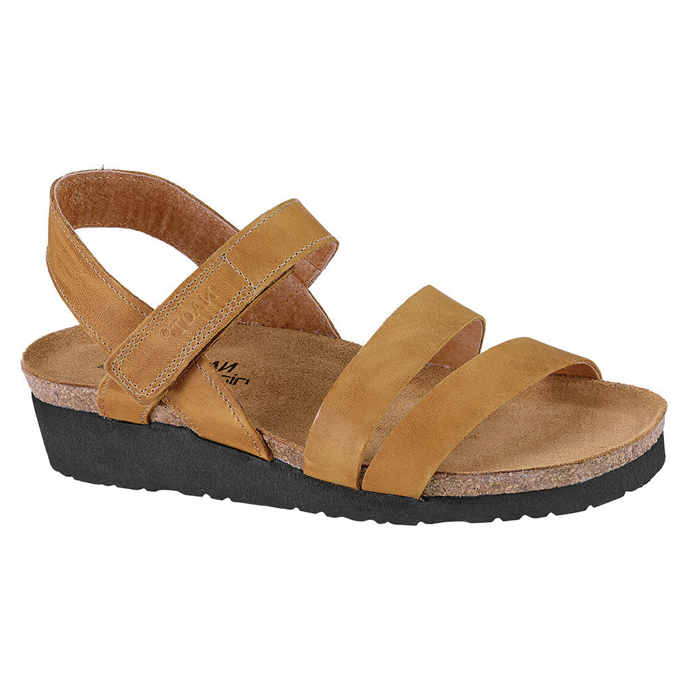 Naot Kayla Sandal Dune (7806-EA7) Womens Shoes Oily Dune Nubuck