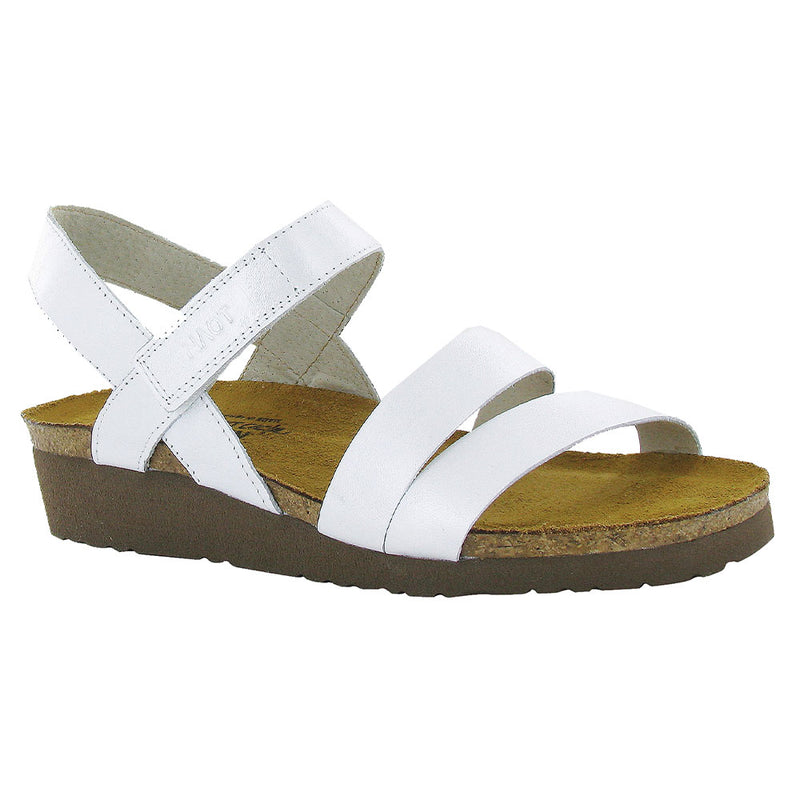 Naot Kayla Sandal White Pearl (7806-H60) Womens Shoes Pearl/White