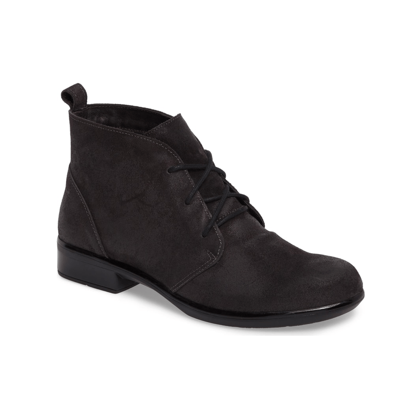 Naot Levanto Ankle Boot Womens Shoes Brushed Midnight Suede