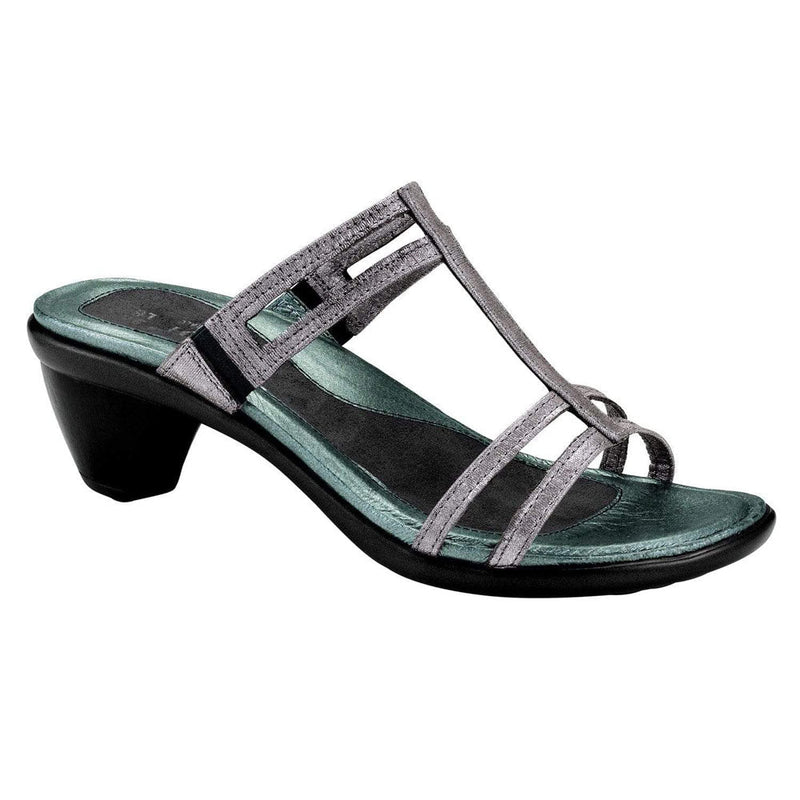 Naot Loop Dressy Sandal (44031) Womens Shoes Silver Threads