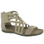 Naot Marita Gladiator Sandal (7419) Womens Shoes Sand Suede/Khaki Beige Lthr
