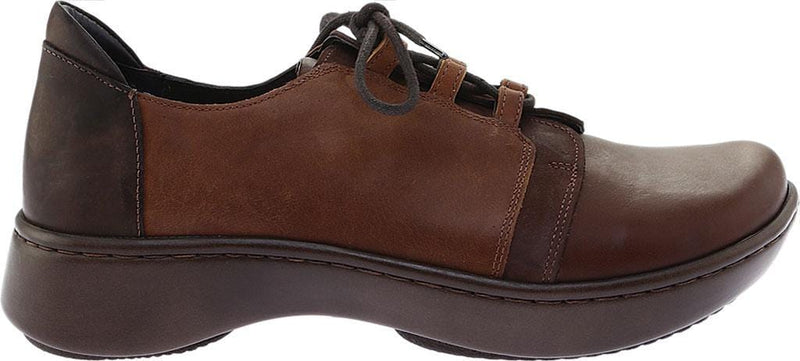 Naot Riviera Leather Sneaker Womens Shoes SDX Toffee/ Coffee/ Saddle