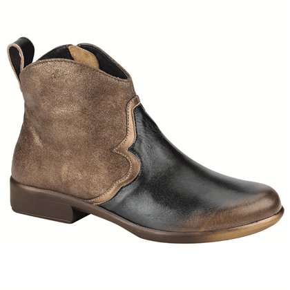Naot Sirocco Boot (26027) Womens Shoes Volcanic Brown/Bronze/Grecian Gold