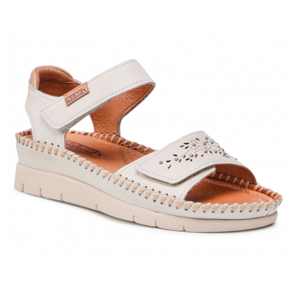 Pikolinos Altea Sandal (W7N-0935C1) Womens Shoes Nata (White)