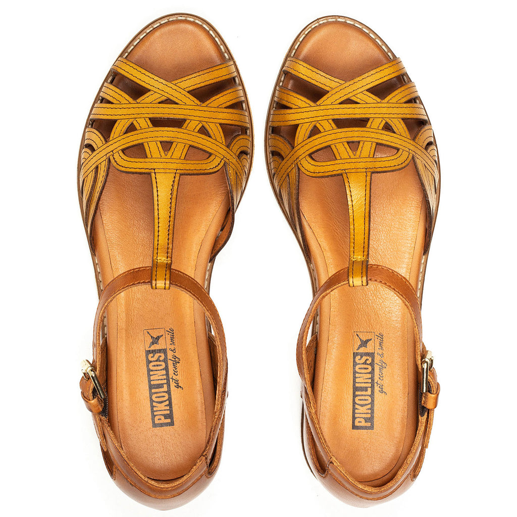 Pikolinos Talavera Slingback Sandal (W3D-0668C1) Womens Shoes Honey
