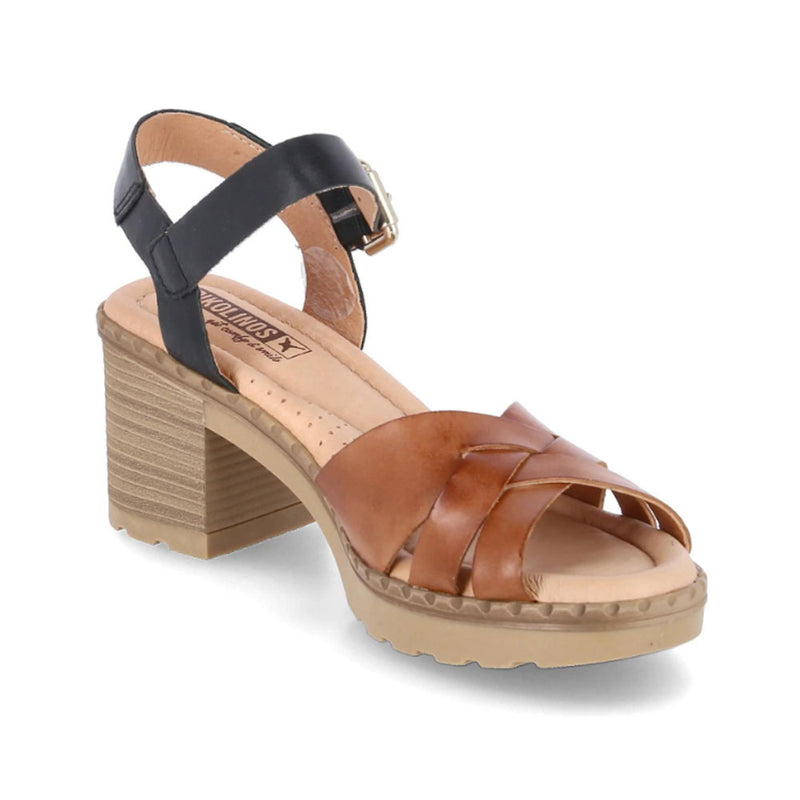 Pikolinos Canarias Braided Sandal (W8W-1778) Womens Shoes Brandy