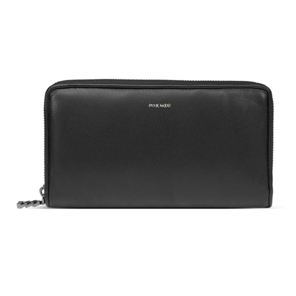 pixie mood Bubbly Wallet Handbags Black