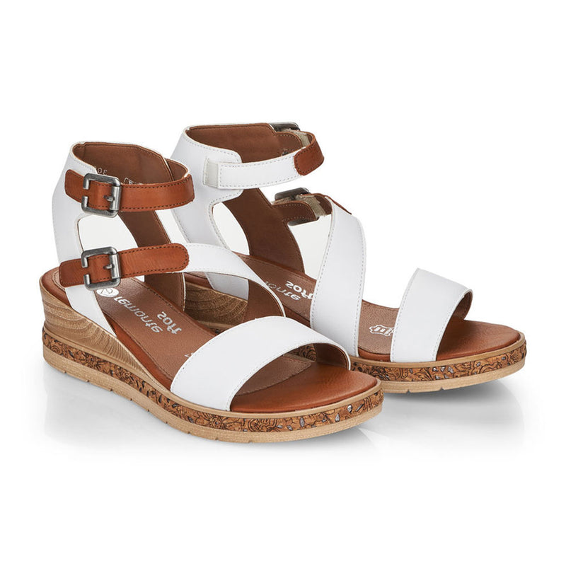 Remonte Wedge Sandal (D3052) Womens Shoes 