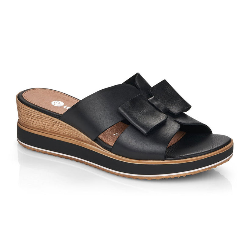 Remonte Jerilyn Bow Sandal (D6456) Womens Shoes 00 Black