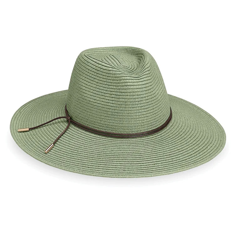 wallaroo Montecito Braided Hat Women's Clothing Sage