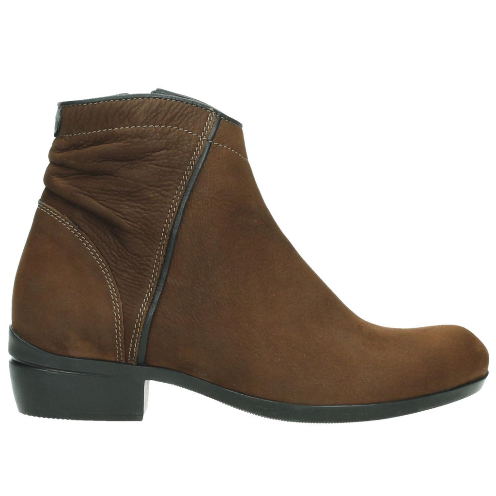 Wolky Winchester Waterproof Bootie (0954) Womens Shoes 13-410 Tobacco Nubuck