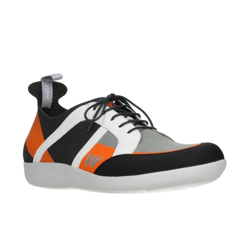 Wolky Base Sneaker Womens Shoes 00-255 Anthracite/Orange