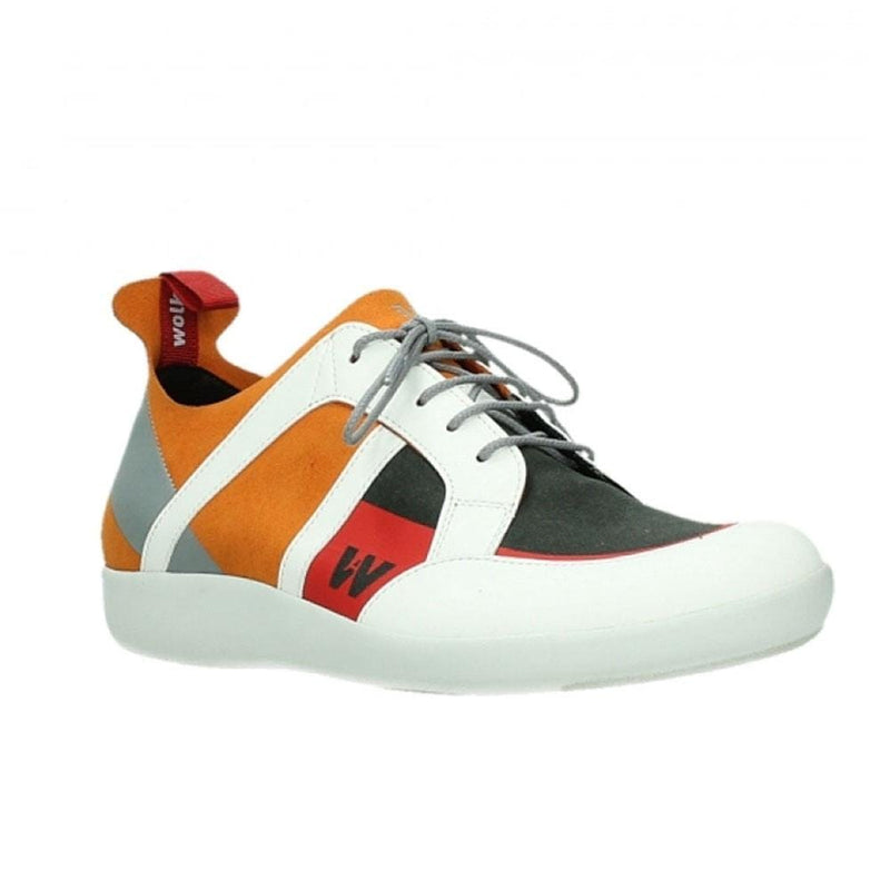 Wolky Base Sneaker Womens Shoes 00-555 Orange/Red