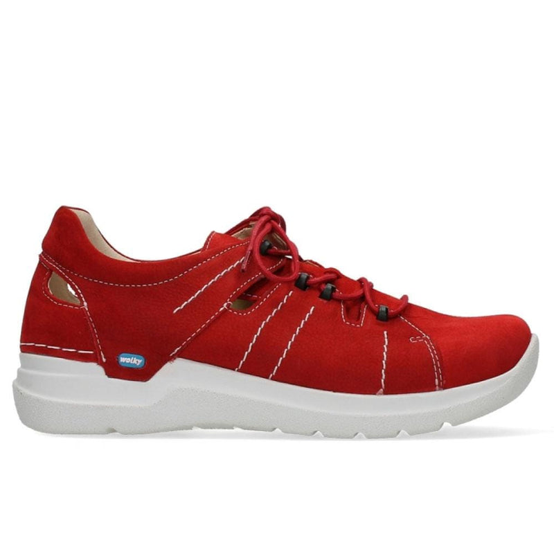 Wolky Bigfoot Sneaker (06615) Womens Shoes 11-570 Red-Summer