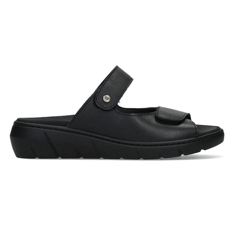 Wolky Cyprus Slide Sandal Womens Shoes 50-000 Black