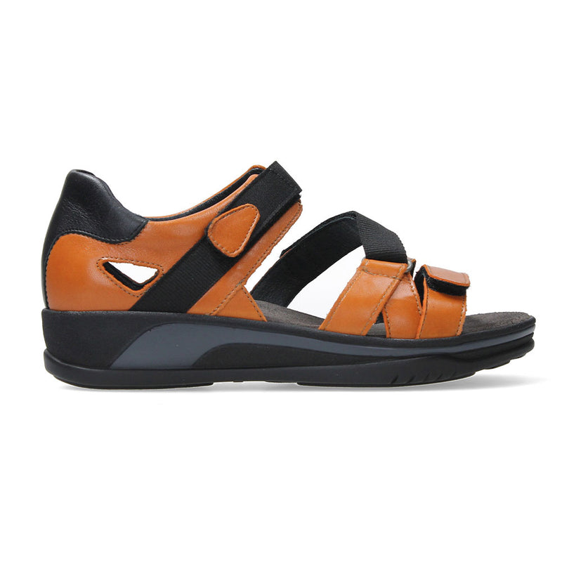 Wolky Desh Trekking Sandal Womens Shoes 30-550 Orange