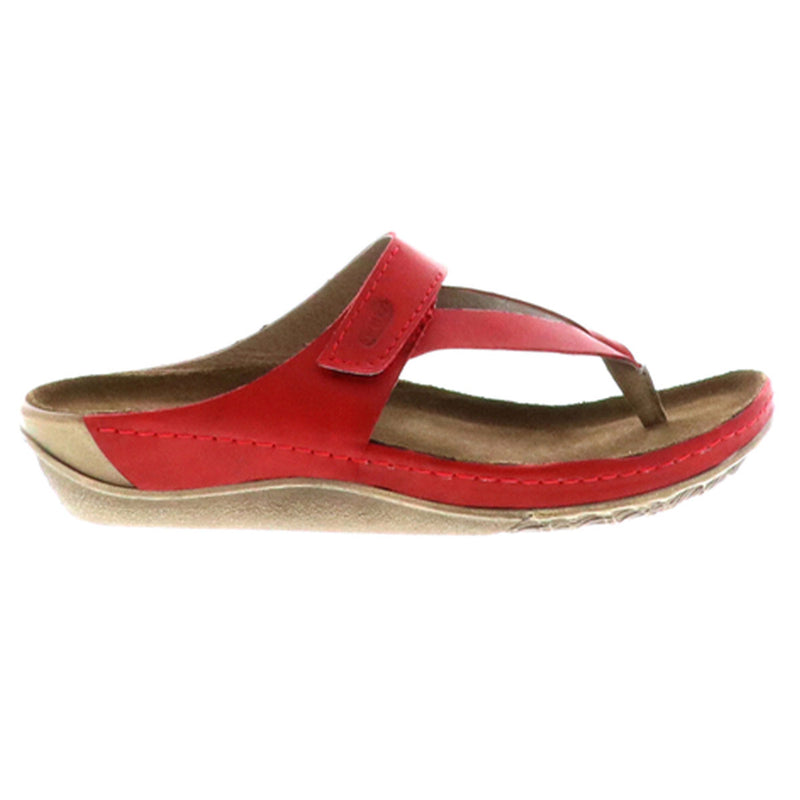 Wolky Drake Sandal Womens Shoes 50-500 Vegi Red