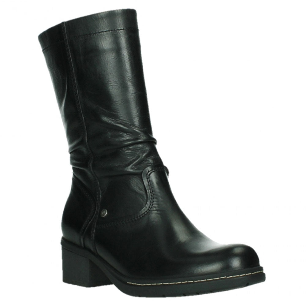 Wolky Edmonton High Boot (01271) Womens Shoes 30-000 Black