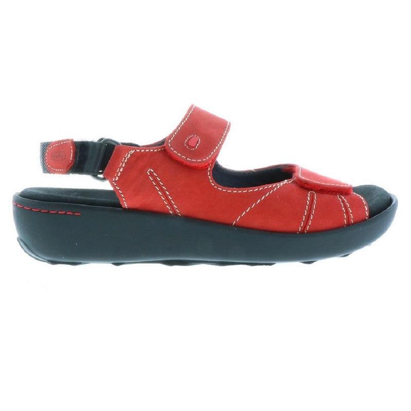 Wolky Lin Sandal Womens Shoes 150 Red