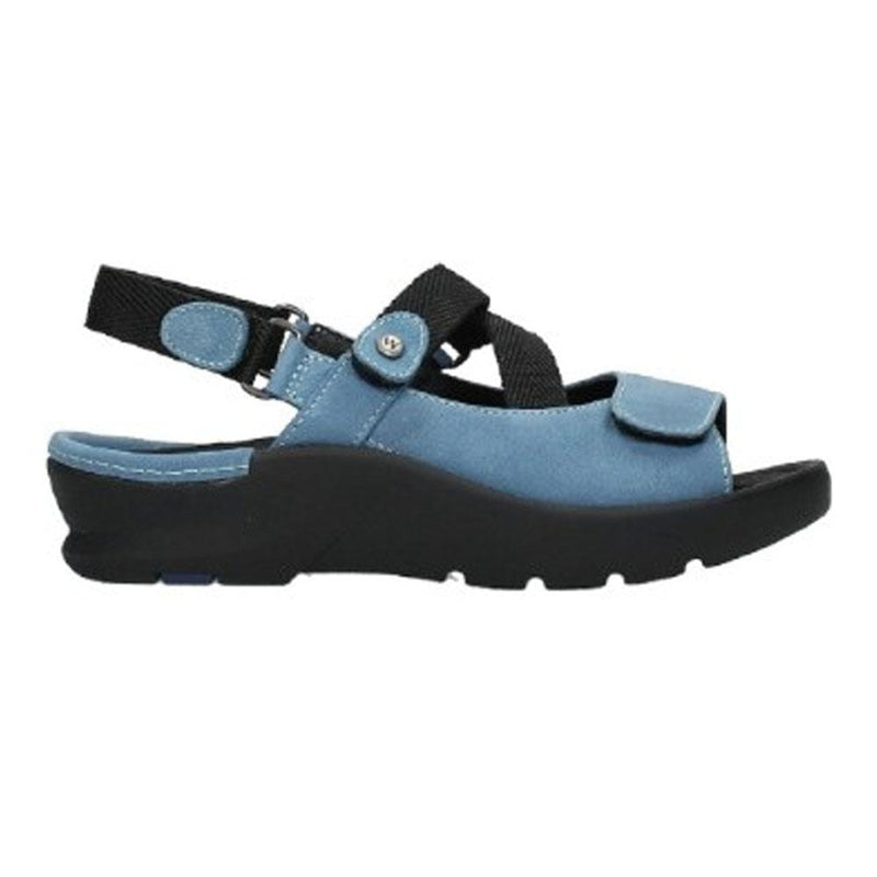 Wolky Lisse Sandal Womens Shoes 11-856 Baltic Blue