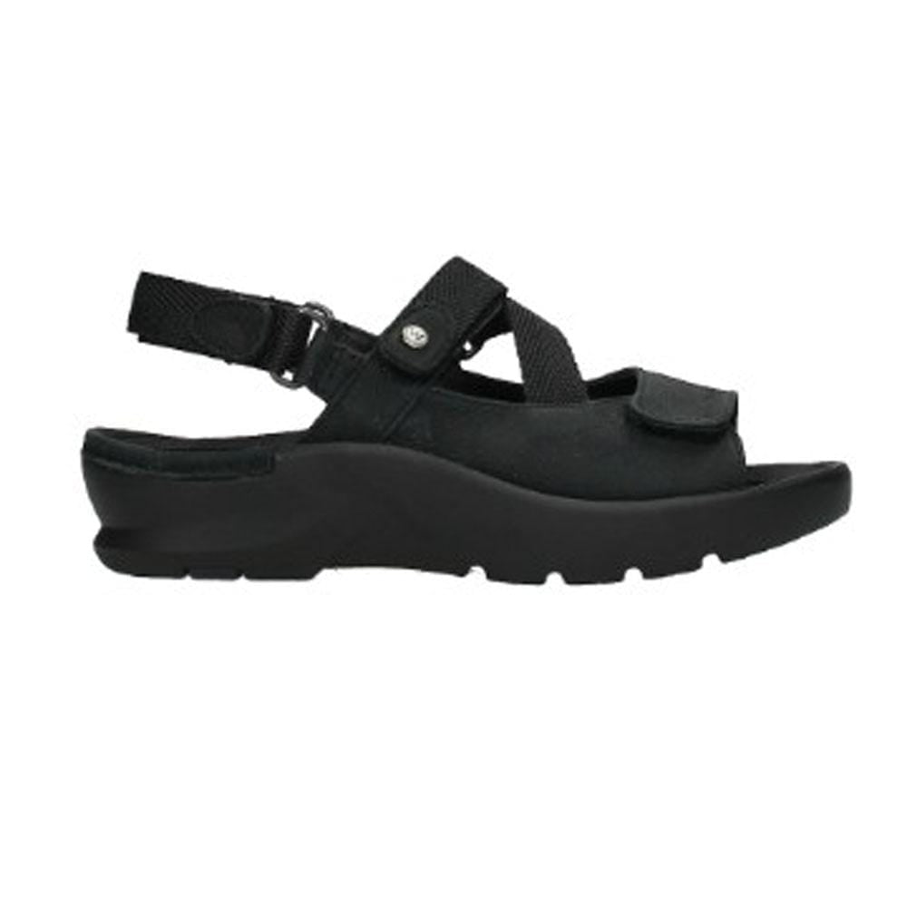 Wolky Lisse Sandal Womens Shoes 11-000 Black