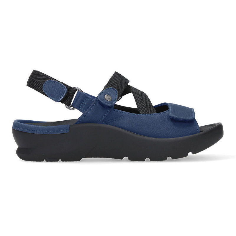Wolky Lisse Sandal Womens Shoes 11-820 Denim